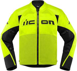 Icon dzseki CONTRA 2 HIVIZ XL Motoros kabát