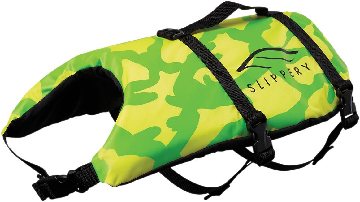 Slippery mellény PET S19 YL/GN MD Mellény vízisporthoz 0
