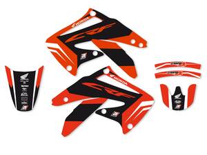 Blackbird racing grafika készlet DR4 CRF450 02-04 Matrica