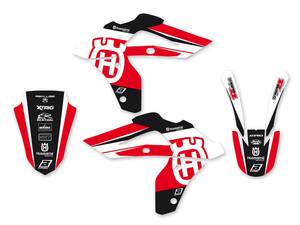 Blackbird racing grafika készlet DR4 CR125 06-08 Matricák és kiállító állványok