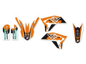 Blackbird racing grafika készlet DR4 SX65 09-15 Matricák és kiállító állványok