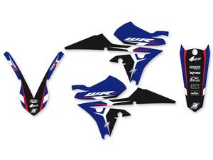 Blackbird racing grafika készlet DR4 WRF250 15-9 Matrica