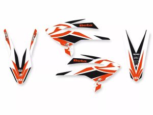 Blackbird racing 8B00N grafikus készlet ülésborítással Matricák és kiállító állványok