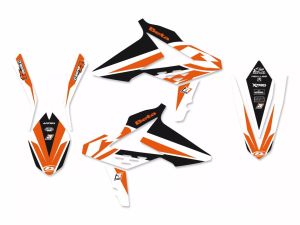 Blackbird racing 8B03N grafikus készlet ülésborítással Matricák és kiállító állványok