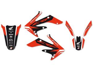 Blackbird racing grafika készlet WITH ülés takaró CRF250 4-09 Matrica