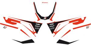 Blackbird racing PRECUT 6_PLATE CRF18- Matricák és kiállító állványok