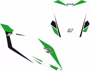 Blackbird racing 6410n előre vágott számlemezek grafikával Matricák és kiállító állványok