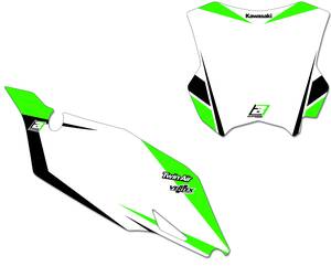 Blackbird racing PRECUT 6_PLATE KXF450 19 Matricák és kiállító állványok