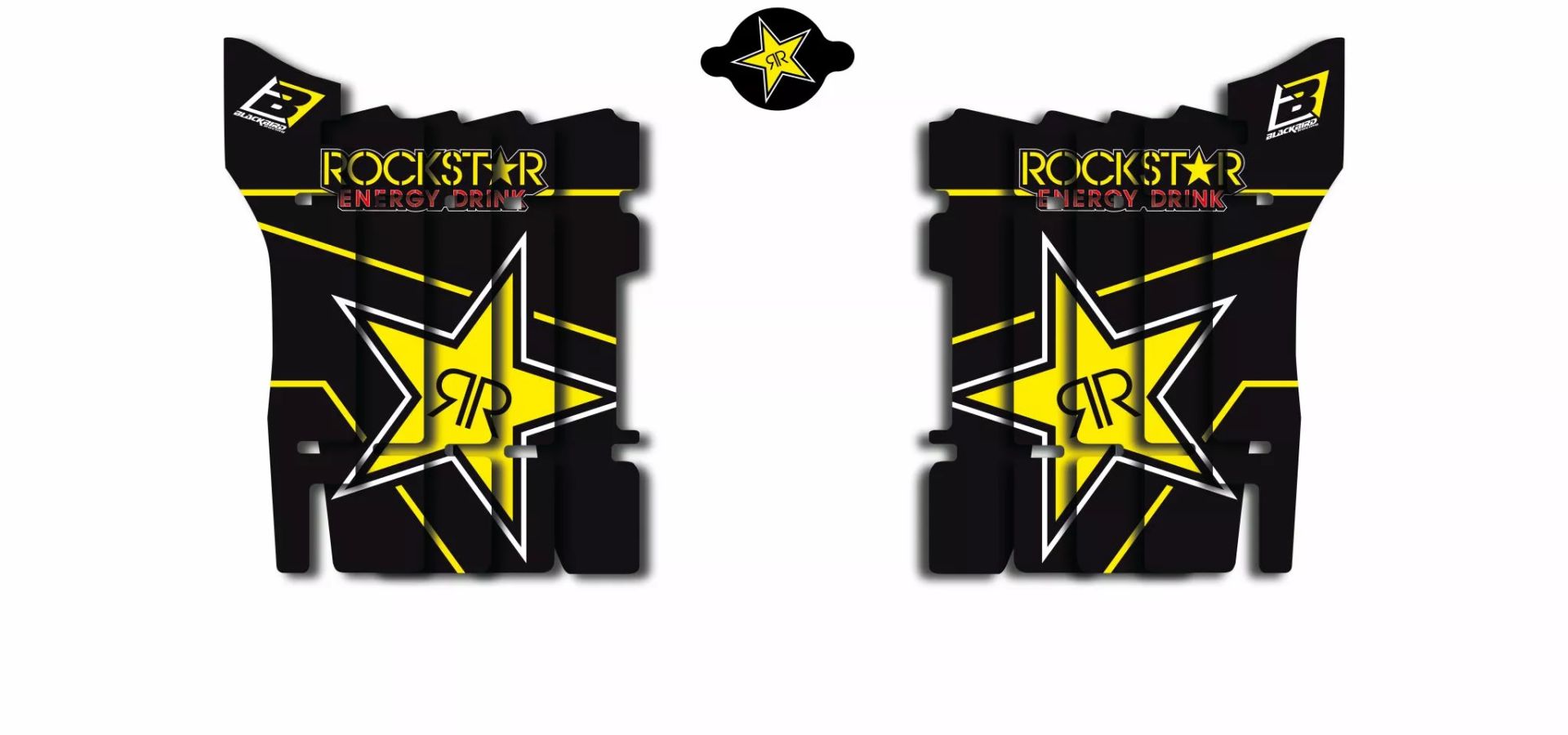 Blackbird racing A107L Rockstar Rad Louver matricák Matrica 1