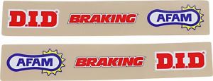 Factory effex 06-42012 Swingarm Graphiika Matricák és kiállító állványok