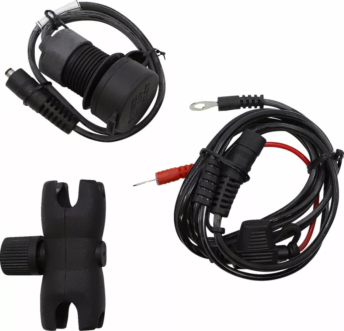 Gears canada 100366-15 kettős USB-portos töltő 1" Ball Mount Csatlakozó, vezeték, kapcsoló H&A 0