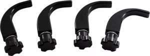 Klock werks KW05-01-0472-T UTV FLARE ™ szélvédő készlet Szélvédő, plexi, fejidom 4