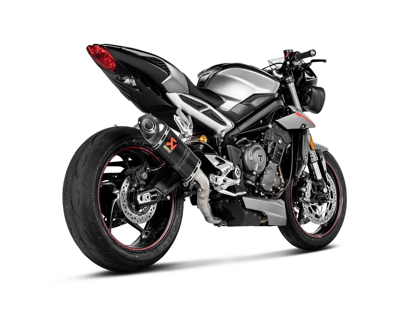 AKRAPOVIC kipufogódob CF utcai hármas Kipufogó dob - Slip On 0