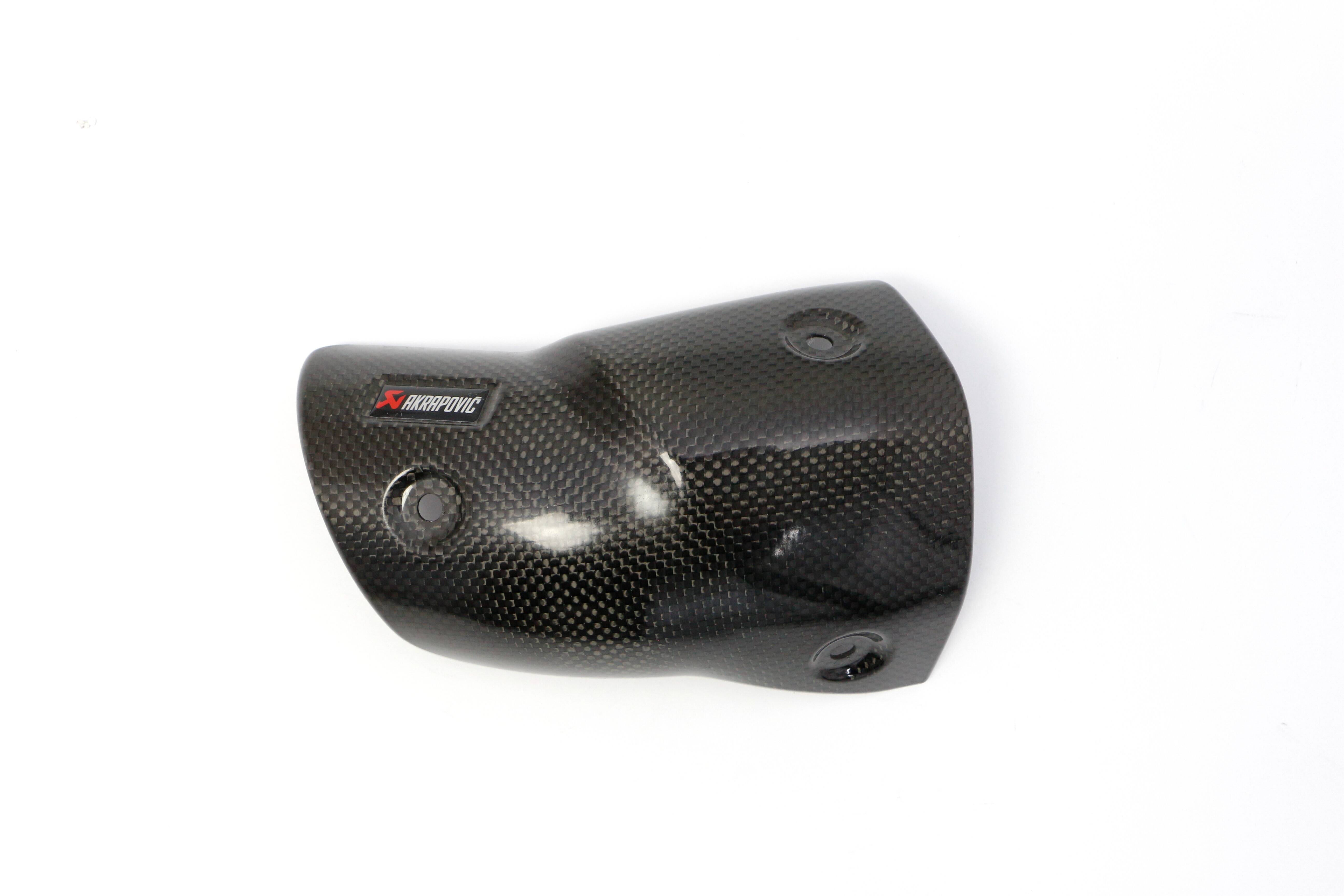 AKRAPOVIC hõ pajzs karbon Motor kipufogó alkatrész 0