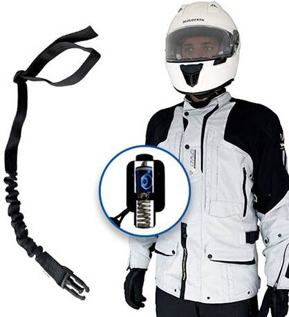 Helite HELITE TOURING SZÜRKE MOTOROSKABÁT légzsákos motoros ruha 0