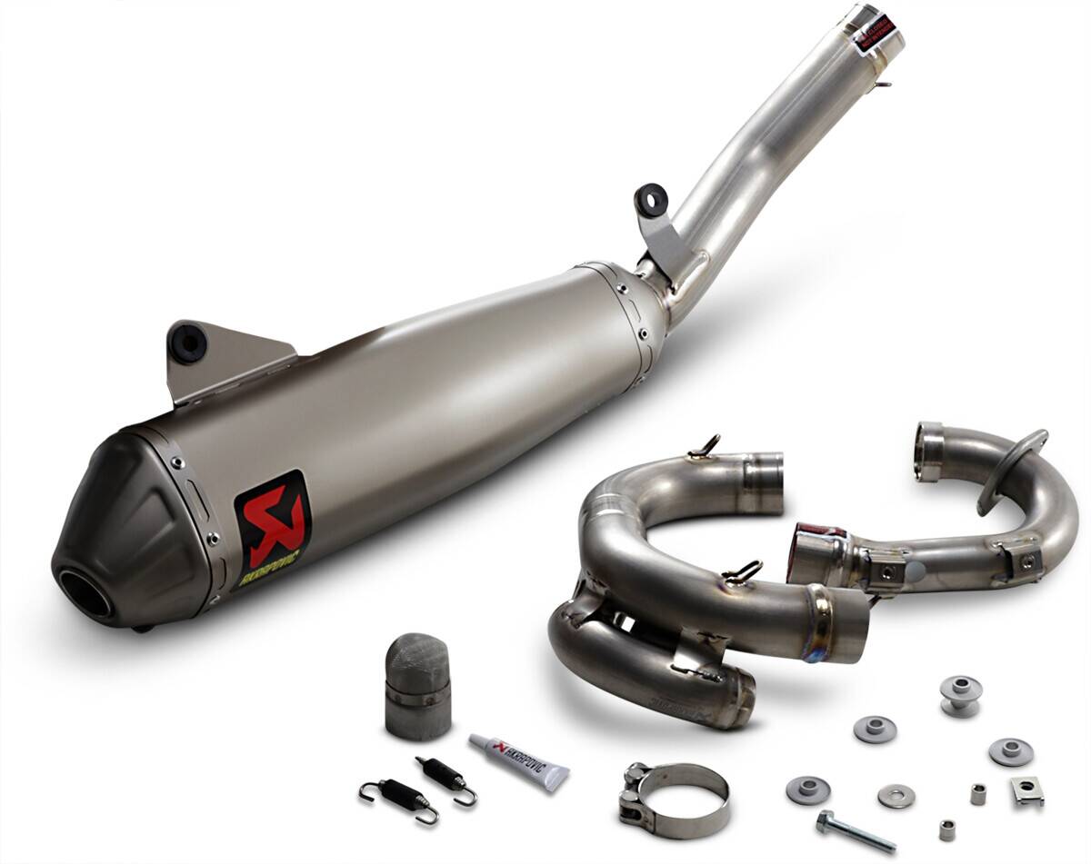 AKRAPOVIC kipufogó TI YZ450F Teljes kipufogórendszer 0