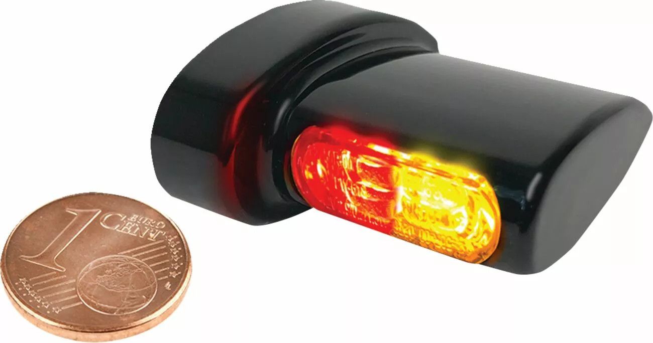 Heinz bikes HBWLM-3TS Winglets Micro Fender Flasher 3 az 1-ben Irányjelző, index 1