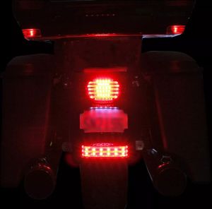 Custom dynamics PB-FT-TOUR-R-B LED sárvédő hegyes hátsó lámpa Kiegészítő lámpa, irányjelző 1