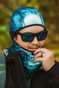 Zan headgear WB4L414 Sportflex® kabrió Balaclava Motoros maszk, arcvédő, sapka és sál 3
