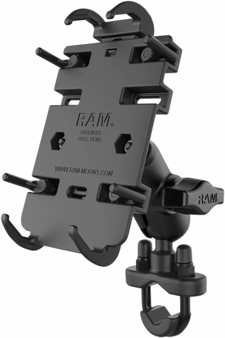 RAM MOUNT RAM-B-149ZA-PD3 Quick Grip telefontartó U-csavaros talppal Kameratartó, GPS tartó, telefontartó 0