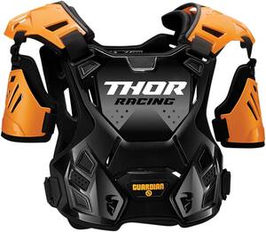 Thor GUARDIAN S20Y OR/BK2XS/XS Gerincvédő, protektoring, protektormellény