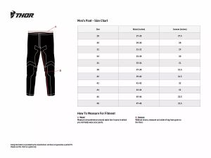 Thor 2940-0373 Comp XP fehérnemű nadrág Aláöltöző 3