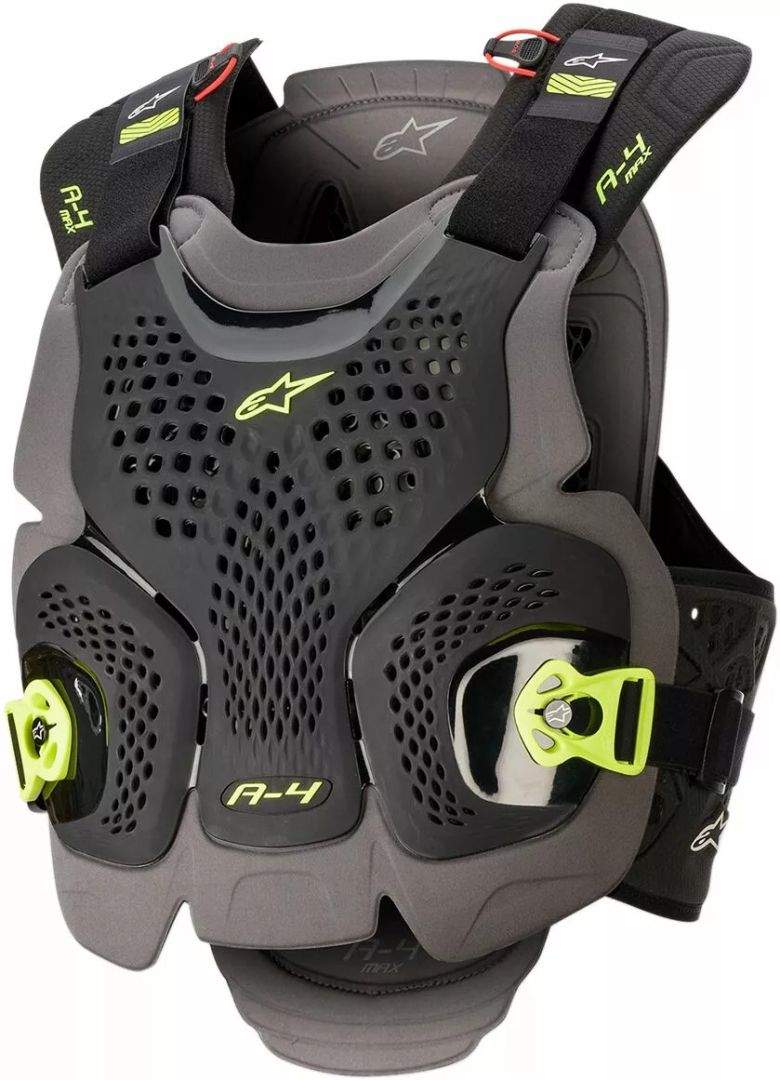 Alpinestars(mx) 6701520-1155-XS/S A-4 Max Chest Guard Gerincvédő, protektoring, protektormellény 0