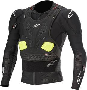 Alpinestars(mx) dzseki BIO professzionális V2 B/Y S Gerincvédő, protektoring, protektormellény