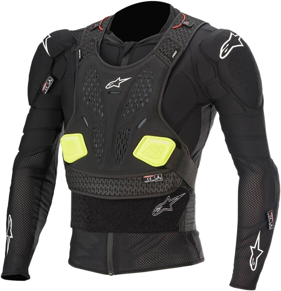 Alpinestars(mx) dzseki BIO professzionális V2 B/Y L Gerincvédő, protektoring, protektormellény 0
