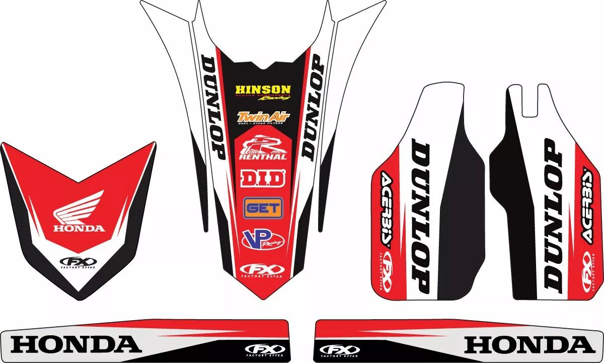 Factory effex 17-50302 Trim Kit grafika Matrica 1