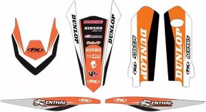 Factory effex 17-50524 Trim Kit grafika Matricák és kiállító állványok