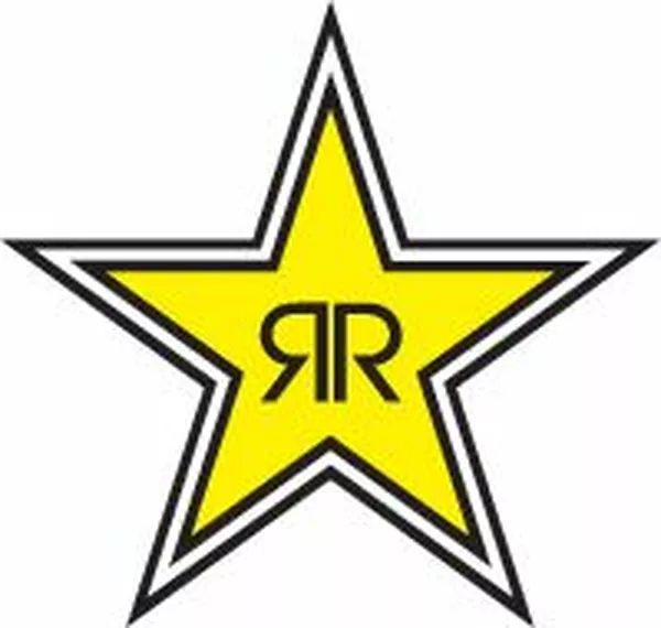 Factory effex 15-94730 Rockstar 1ft Die Cut matrica Matrica 0