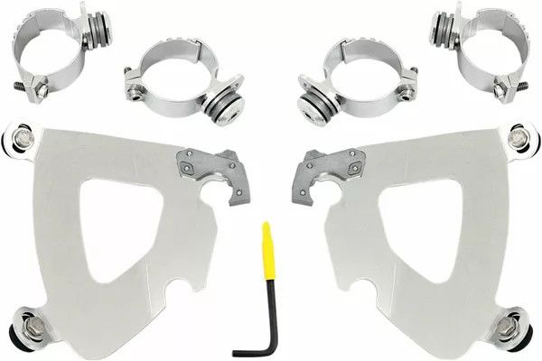 Memphis shades MEK1993 Gauntlet Fairing Trigger-Lock Hardware készlet Szélvédő, fejidom 0
