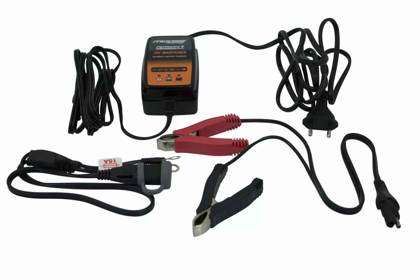 Moose racing hard-parts TM414 töltő optima 1 duo MSE UK-Plug Akkumulátor töltő 2