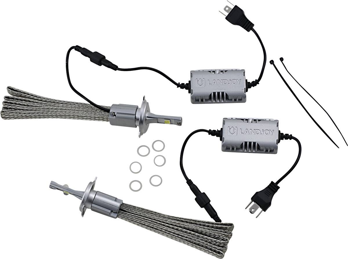 Brite-lites vezetett fényszóró L9 H4 készlet Motorkerékpár izzó 0
