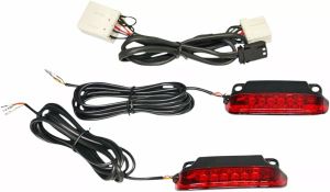 Custom dynamics CD-LR-09-R Csomagtartó-LED fénysor Kiegészítő lámpa, irányjelző