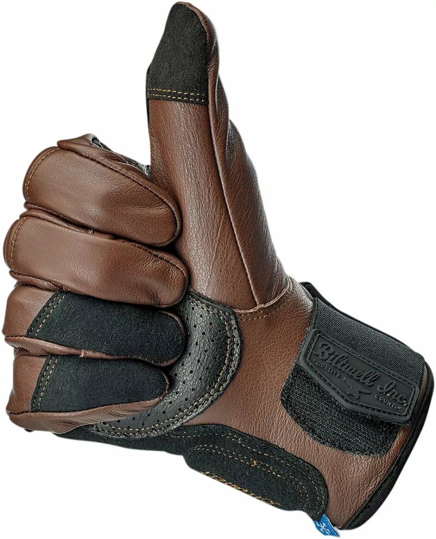 Biltwell 1505-0201-301 Belden kesztyű Motoros kesztyű - utcai motorozáshoz 5