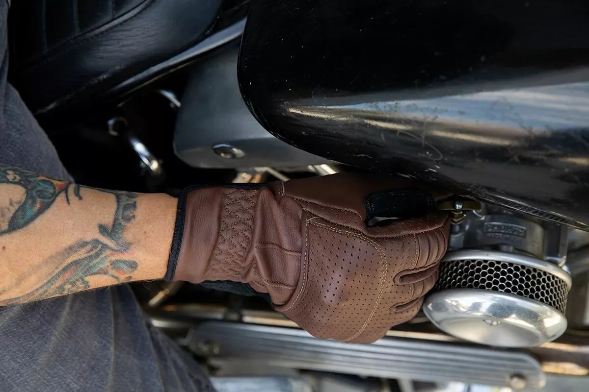 Biltwell 1506-0201-301 Borrego kesztyű Motoros kesztyű - utcai motorozáshoz 10