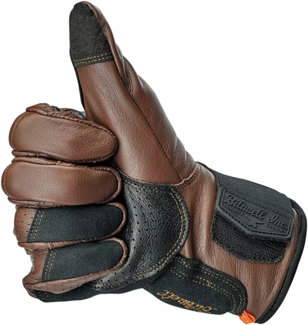 Biltwell 1506-0201-301 Borrego kesztyű Motoros kesztyű - utcai motorozáshoz 5