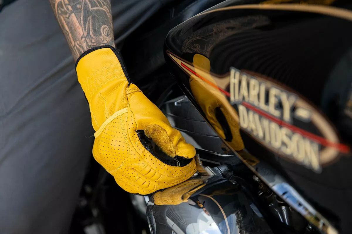 Biltwell 1506-0701-301 Borrego kesztyű Motoros kesztyű - utcai motorozáshoz 8