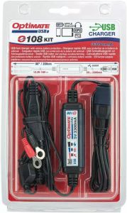 Tecmate O108KIT SAE az USB tápkábelhez Akkumulátor töltő 1