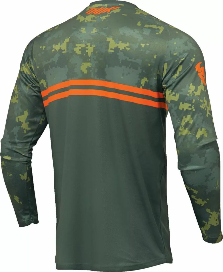 Thor 2912-2403 ifjúsági ágazat Digi Camo Jersey Mez 3