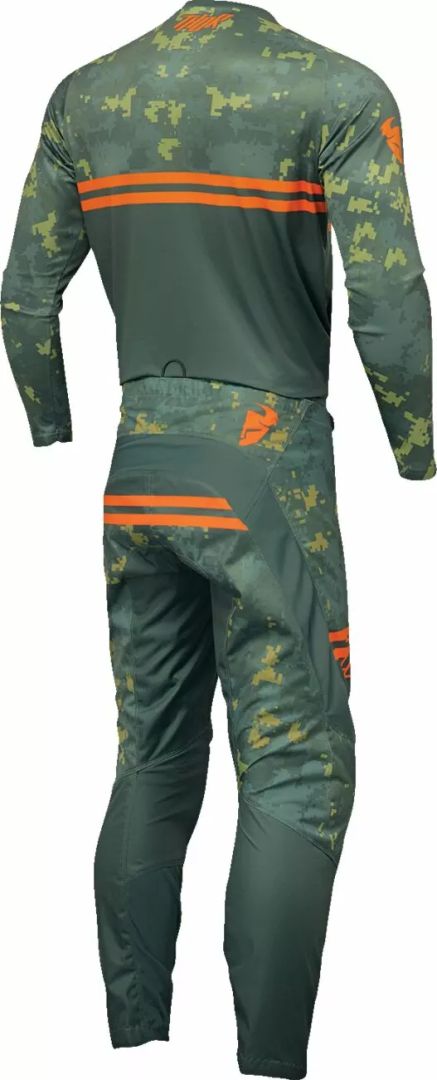 Thor 2912-2404 ifjúsági ágazat Digi Camo Jersey Mez 2
