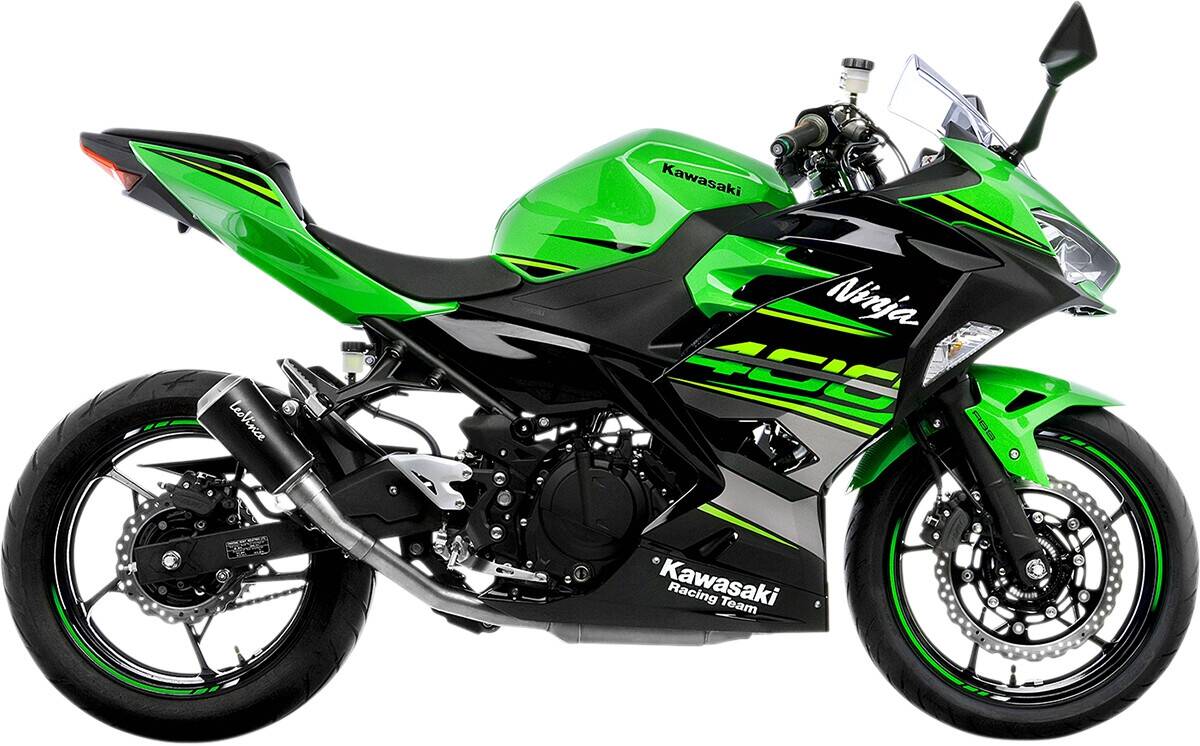 Leovince SLPON LV-10 fekete Ninja 400 Kipufogó dob - Slip On 0