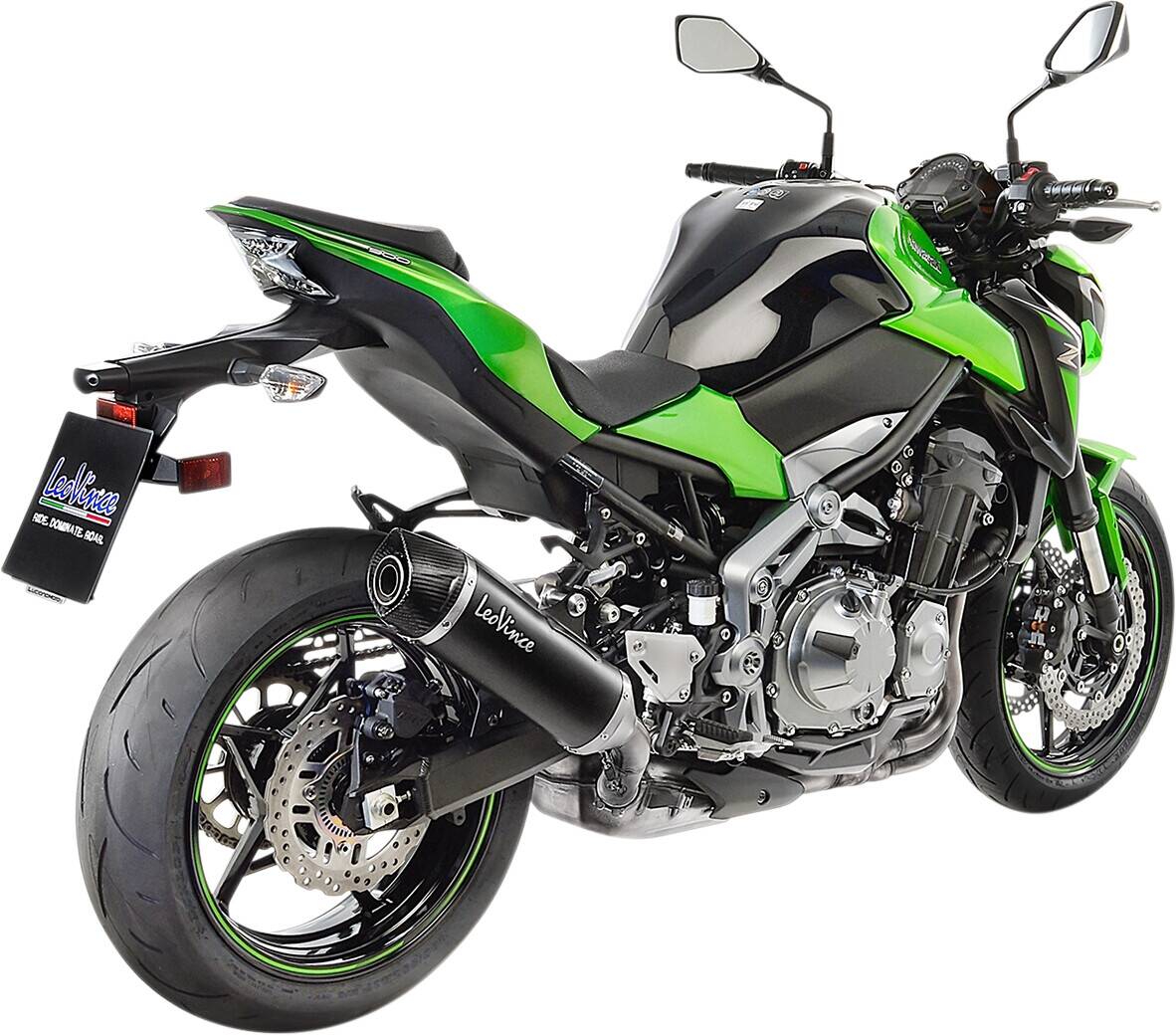 Leovince kipufogódob NERO fekete SS Z900 Kipufogó dob - Slip On 0