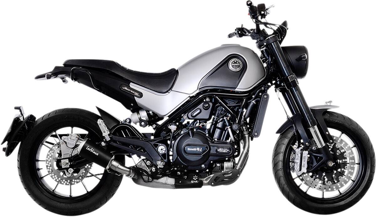 Leovince kipufogódob LV-10 fekete kiadás SS BENELLI Kipufogó dob - Slip On 0