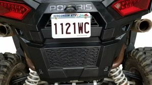 Moose utility division LP-L75CB-M LED rendszámtábla-tartó Rendszámtartó 5