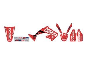 Blackbird racing grafika W/S CVR GEICO 19 Matrica