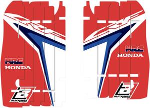 Blackbird racing radiátor LOUVER HRC 19 Matrica