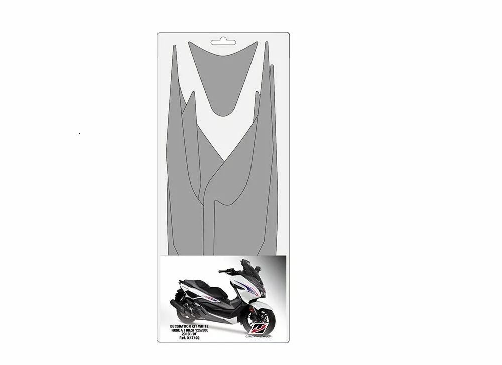 Uniracing K47493 SCOOTER matricák Matrica 1